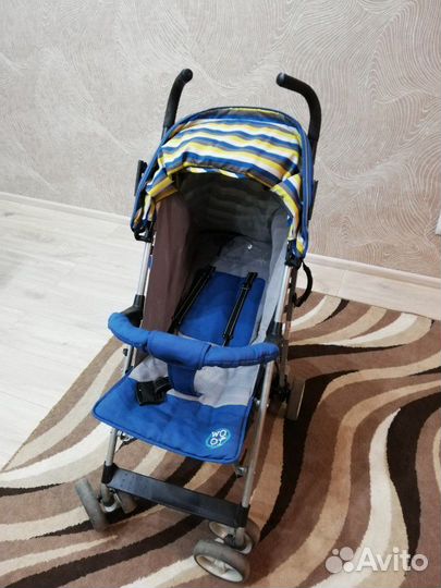 Коляска прогулка трость