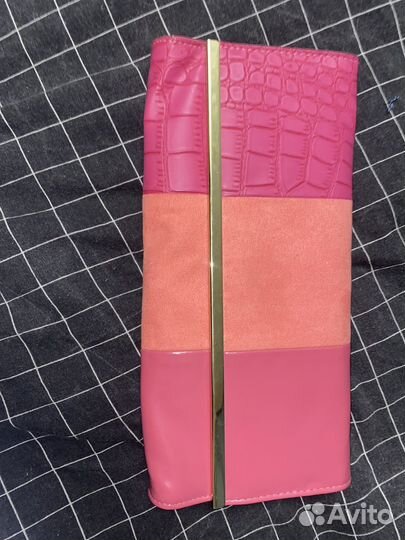 Розовый клатч