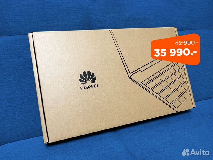 Новый ноутбук Huawei D14 (Core i3 1215u)