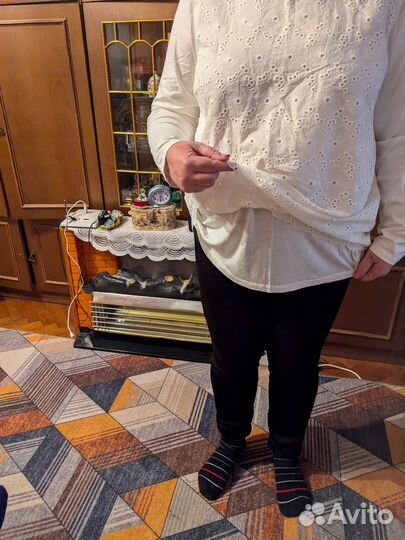 Блузка женская белая 56 размер