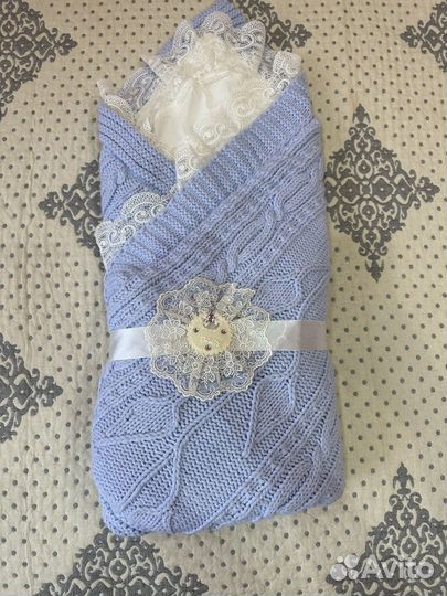 Конверт на выписку зимний для мальчика