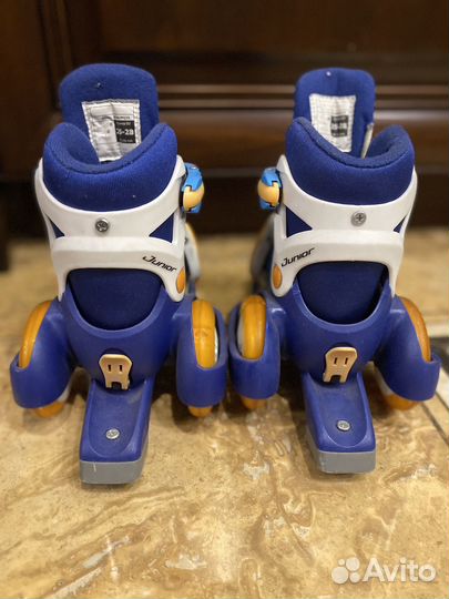 Ролики трехколесные