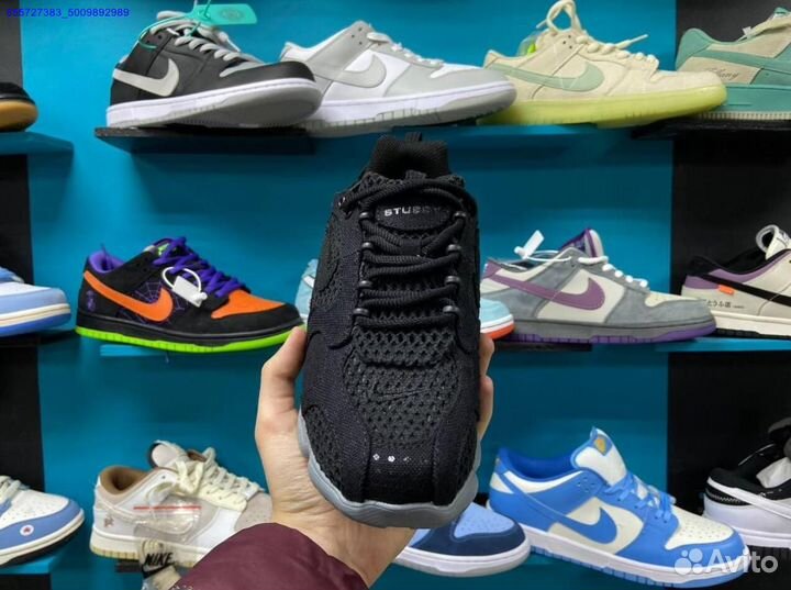 Кроссовки nike stussy