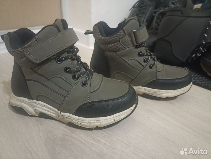 Ботинки демисезонные для мальчика размер 31