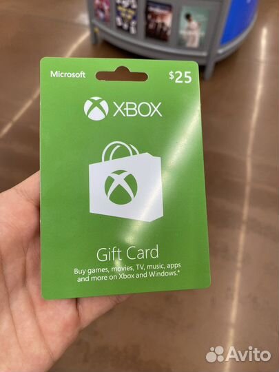 Карточки пополнения США xbox-PlayStation