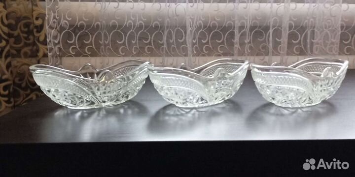 Хрустальная конфетница