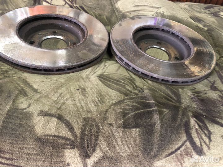Тормозные диски на hyundai solaris 1 передние