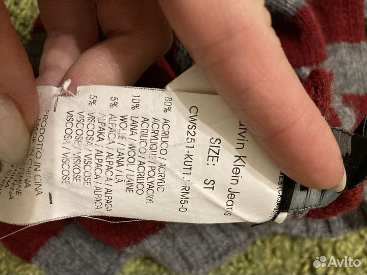 Комплект Шапка и шарф calvin klein