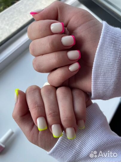 Маникюр с покрытием