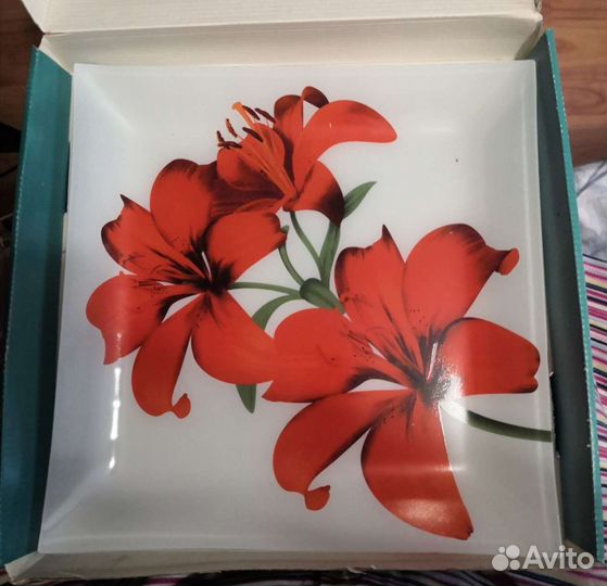 Набор десертных тарелок Royal Opal (Иран)