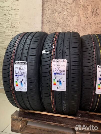 Continental PremiumContact 6 SSR 275/40 R22 и 315/35 R22 107Y