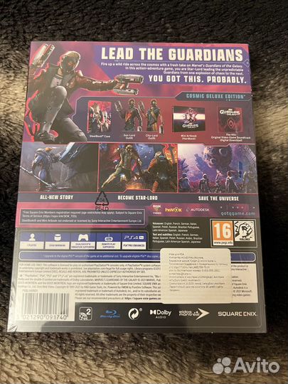Стражи Галактики Cosmic Deluxe Edition для PS4