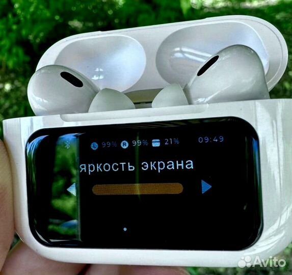 Беспроводные наушники AirPods pro 2 с дисплеем