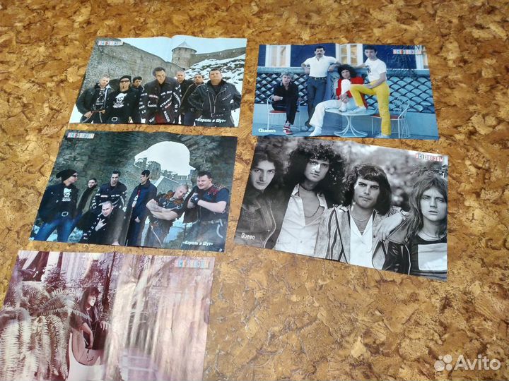 Плакаты все звёзды.(киш,цой,Queen) (любой 50 Р)