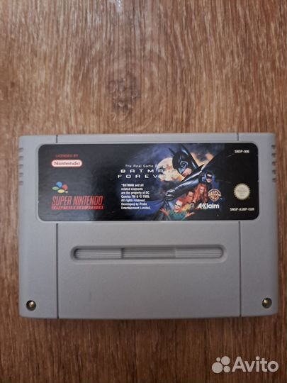Batman Returns и Batman Forever (snes) оригиналы