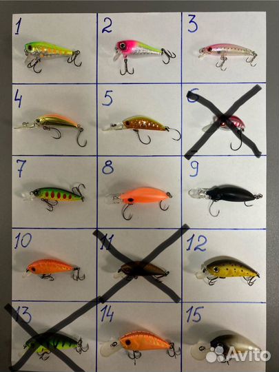 Японские воблеры