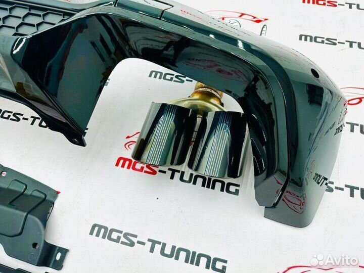 Диффузор + насадки стиль X3M рест BMW X3 G01