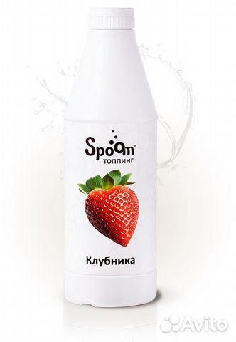 Топпинг Spoom 1л Клубника