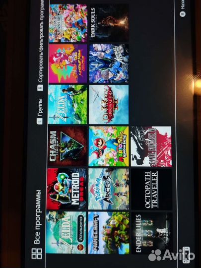 Nintendo switch прошитая +128гб