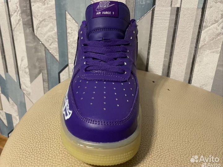 Nike Air Force 1 Skeleton Purple