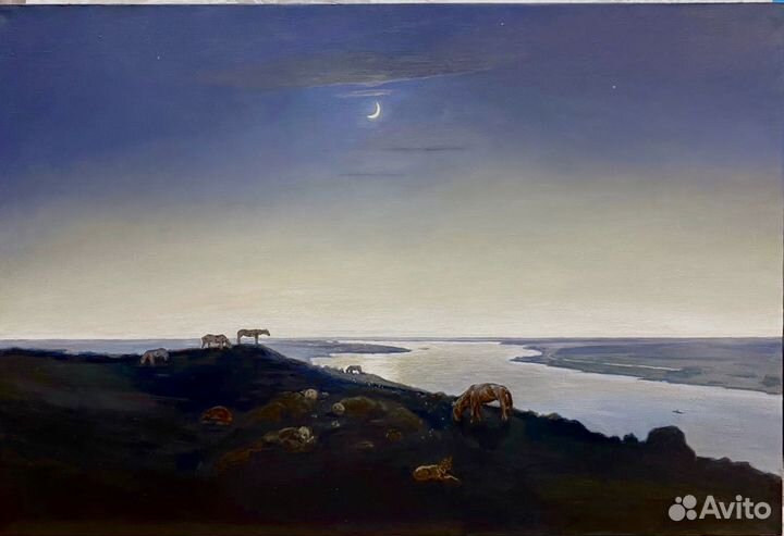 Картина маслом на холсте