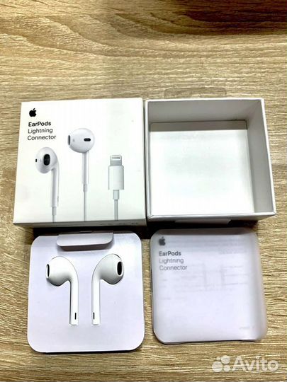 Наушники Apple EarPods Lightning ic Оригинал