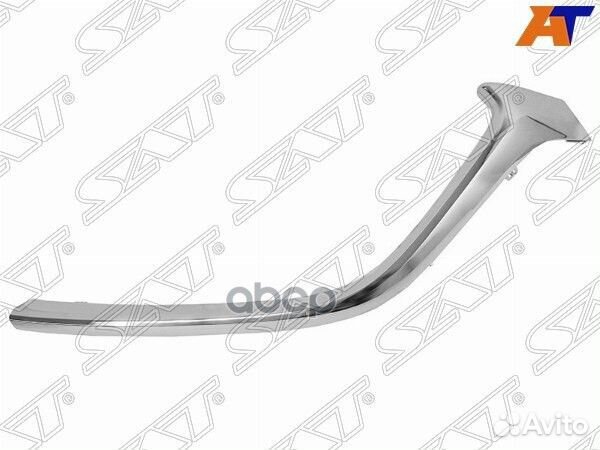 Молдинг решетки радиатора mazda 3/axela 16-19 L