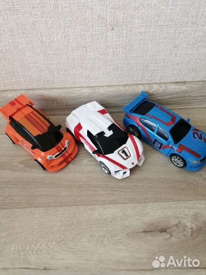 Большой трансформер тобот Атлон Тритан 3в1