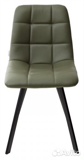 Стул chilli square черный серо-эвкалиптовый