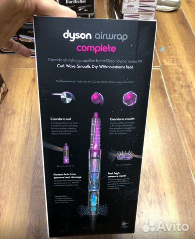 Стайлер дайсон мощность. Стайлер Dyson hs01. Dyson Airwrap hs01. Стайлер Dyson Airwrap hs01. Dyson стайлер комплектация.