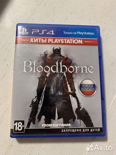 Bloodborne ps4 диск