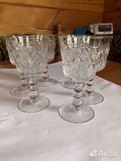 Фужеры хрустальные СССР