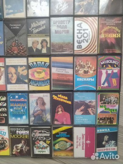 Кассеты Мелодия