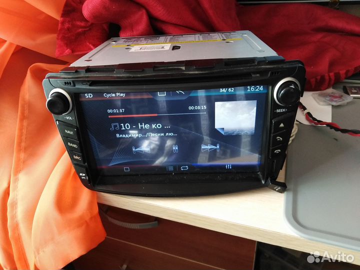 2din магнитола dvd, usb, microsd