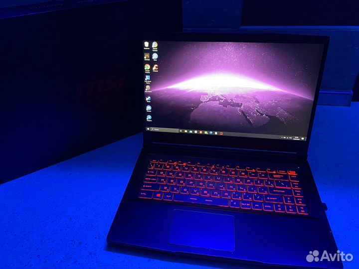 Ноутбук игровой MSI GF65 Thin 10UE-066U