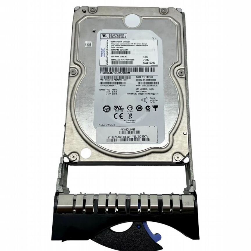 [00Y5782] Жесткий Диск Ibm 4tb Sas 3,5" Hdd 00y5782