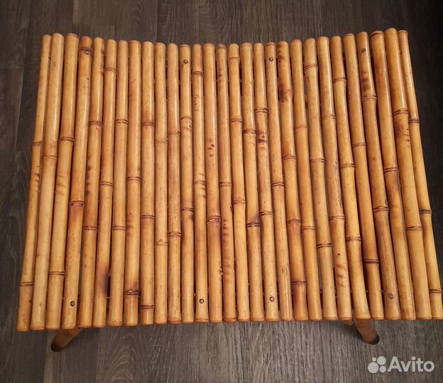 Табурет из бамбука винтаж