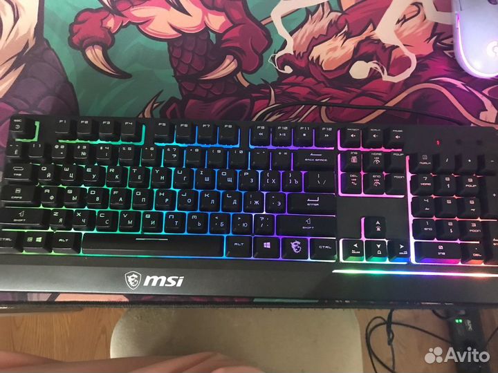 Механическая клавиатура MSI gk30