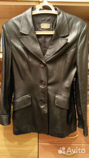 Кожаный пиджак