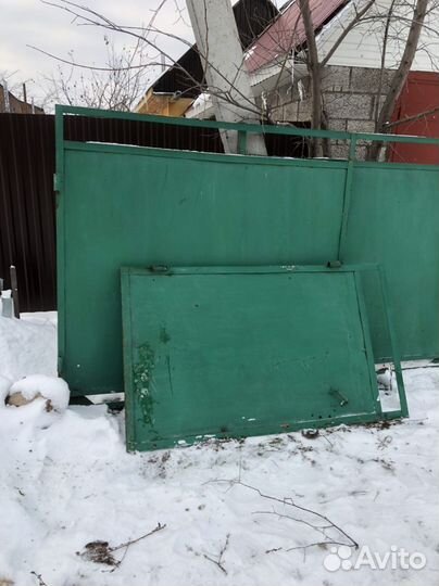 Ворота железные