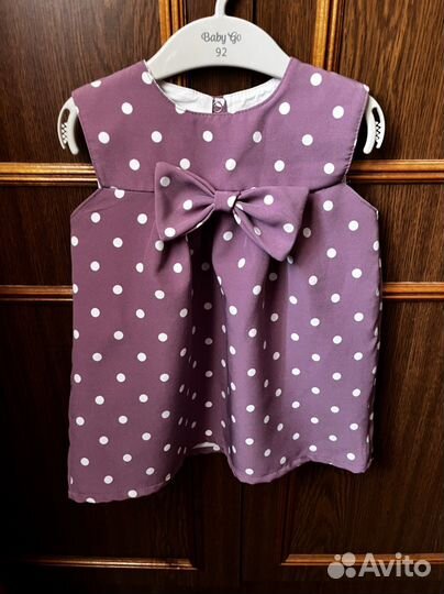 Платье для девочки 86