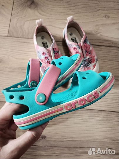 Crocs c9 сандалии
