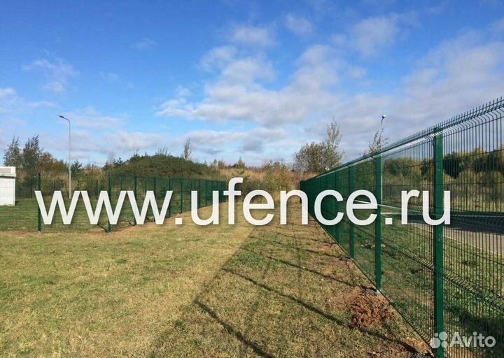 Забор 3d сетки /панельное ограждение 2D/ Сетка 3Д