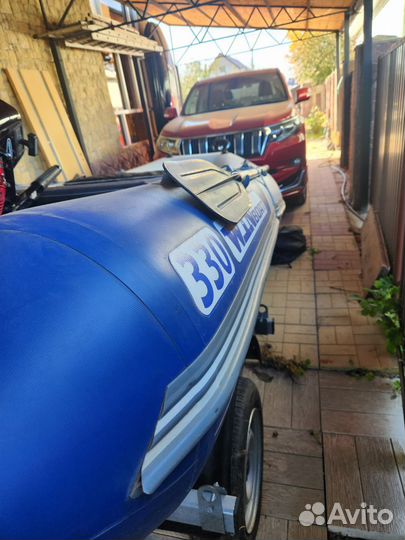 Лодка RIB Windoat 330 с мотором 8 л.с и прицепом