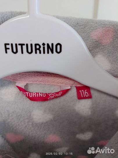 Флисовая кофта для девочки 116