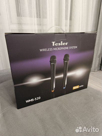 Система беспроводных микрофонов tesler WMS-320