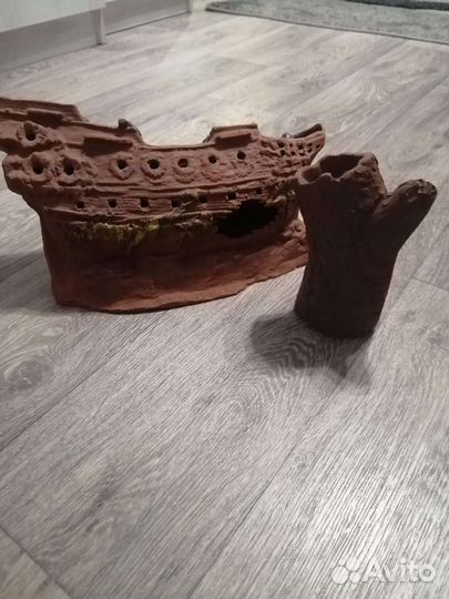 Продам корабль для аквариума