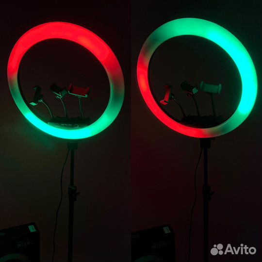 Кольцевая лампа 45 см/Rgb Mj-18