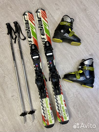 Горные лыжи 100 см Elan Комплект