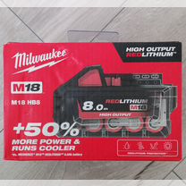 Аккумуляторная батарея Milwaukee M18 HB 8.0 ah